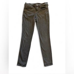 a.n.a Women's Straight Leg Jeans in Dark Gray